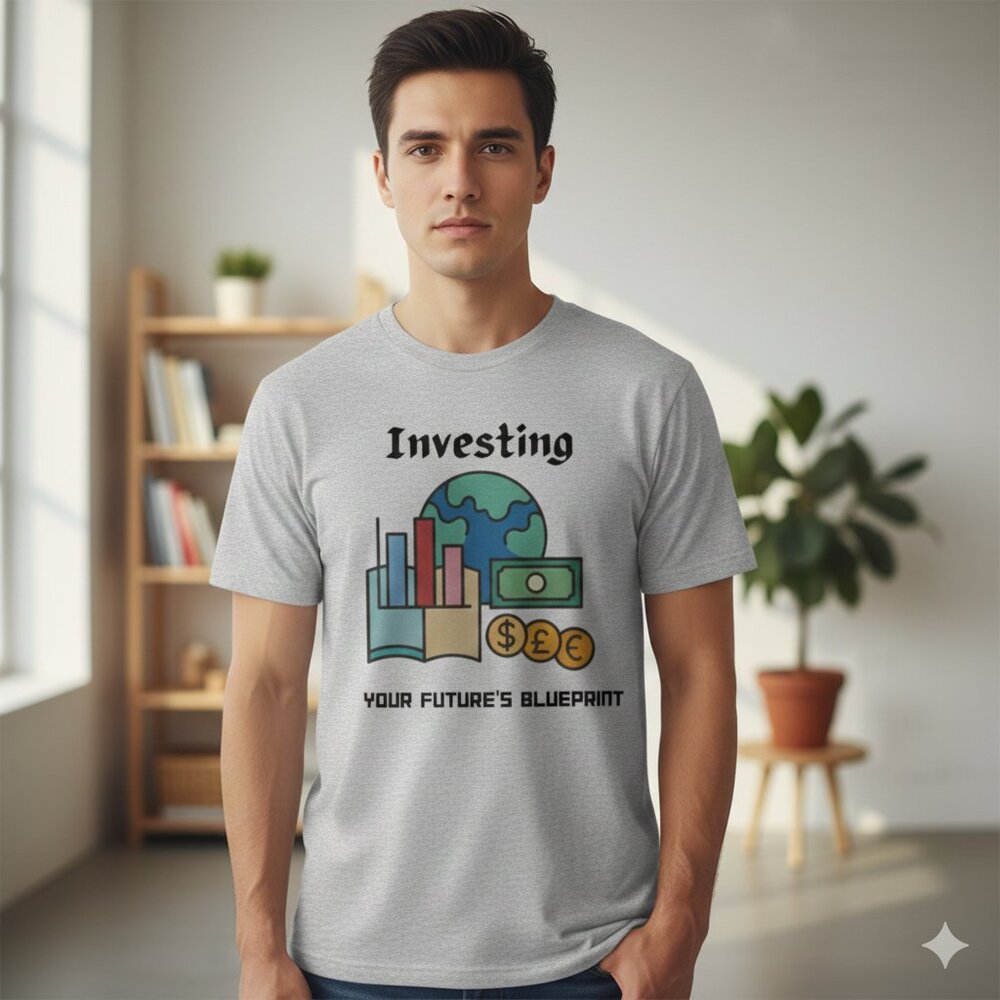 "Investing Your Future's BluePrint" T-shirt